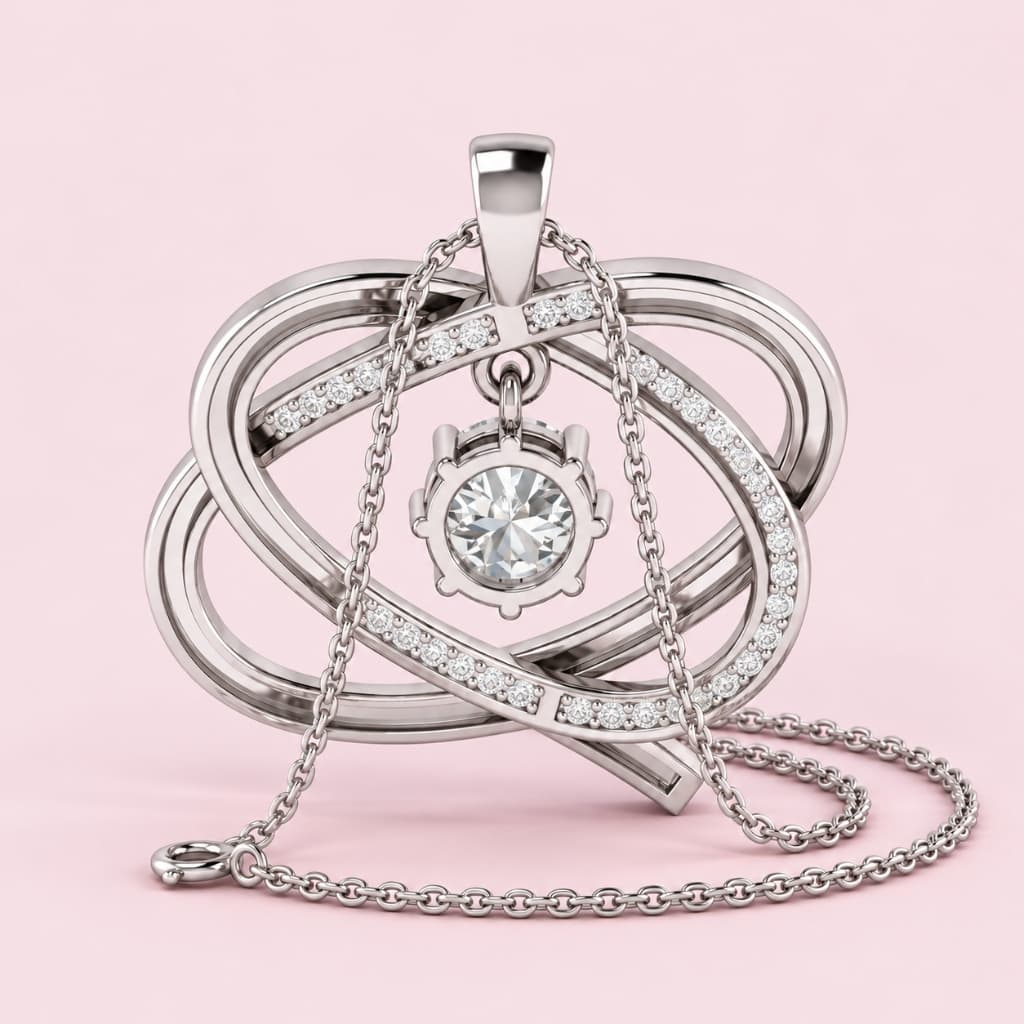 Daily Wear Diamond Pendant