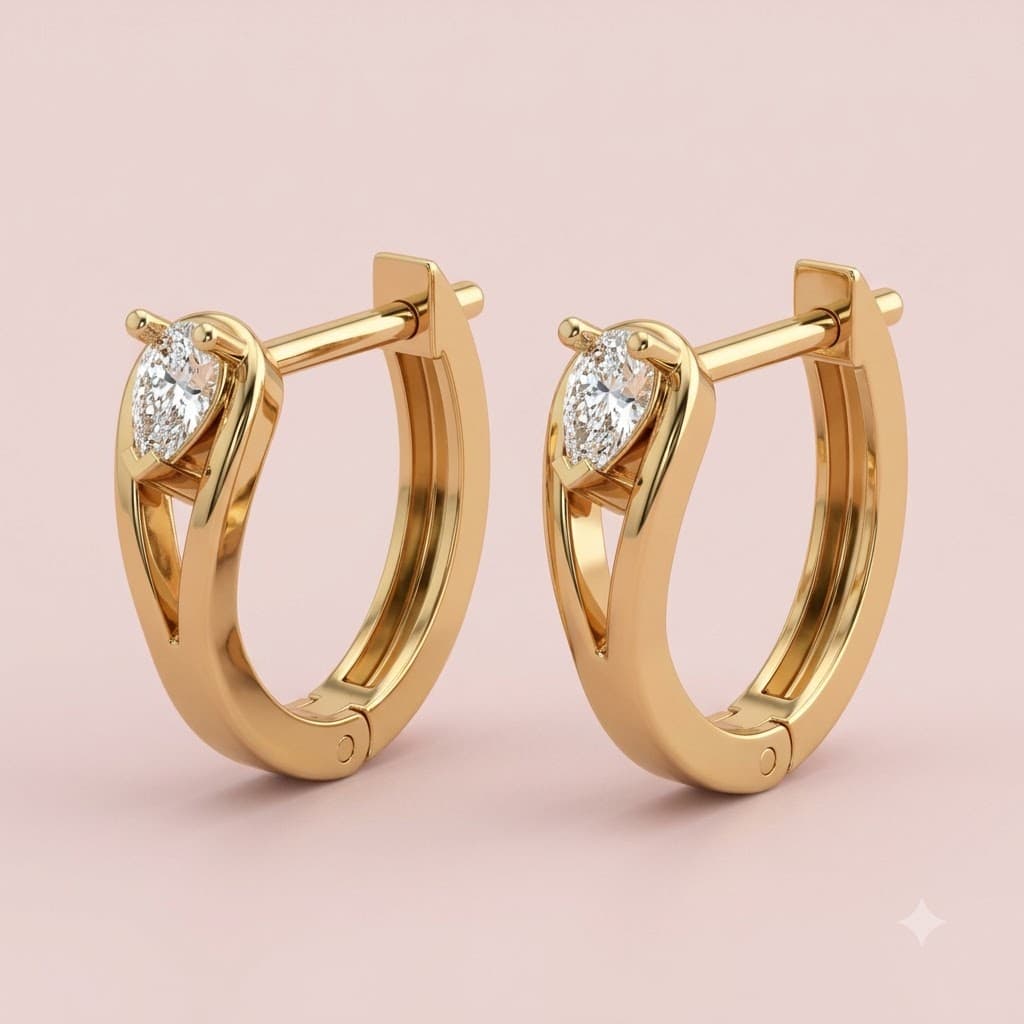 Beautiful Hoops Earring (IJH-HE02)