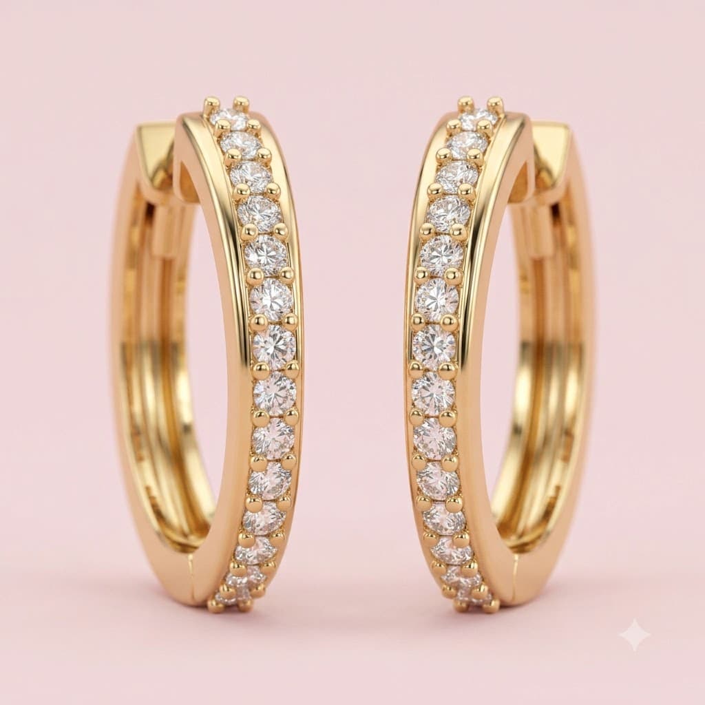 Beautiful Hoops Earring (IJH-HE06)